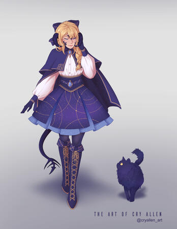 by @cryallen_art